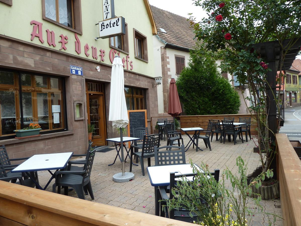 Aux Deux Clefs Hotel Marmoutier Ngoại thất bức ảnh